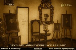 Urări de Crăciun cu parfum interbelic integrate în conceptul Crăciunul anilor ’30 găzduit de Eko Group Vila